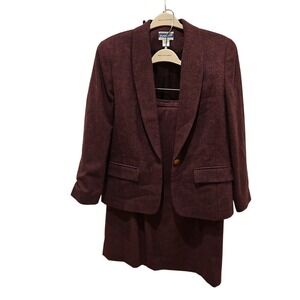 Vintage Pendleton 100% Virgin Wool Suit Size‎ 14 Career Business